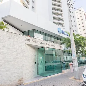 Apartment Conforto E Estilo No Class Santa Maria 